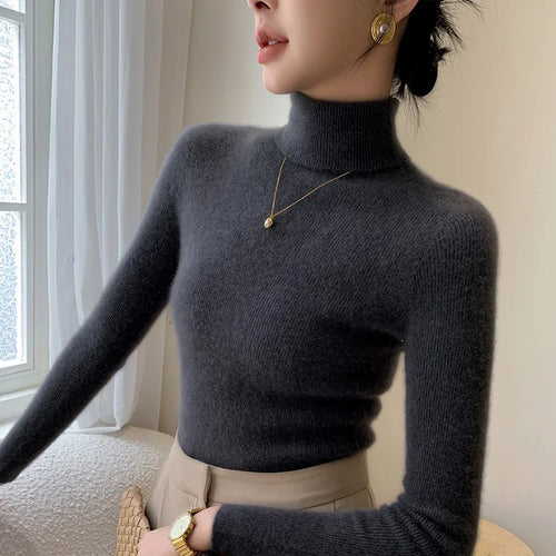 Stilla | Rullekravepullover Af Uld
