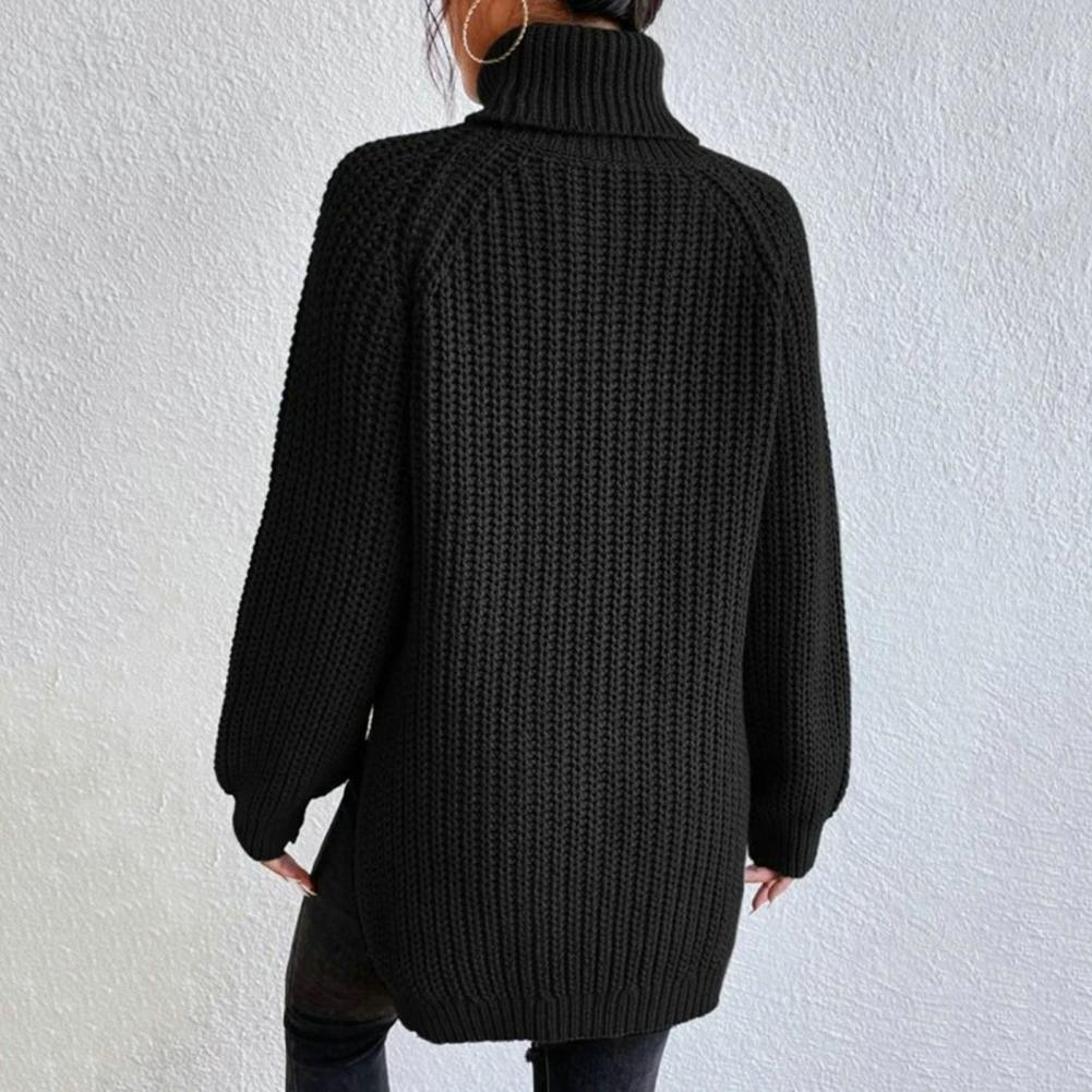 Stilla | Strikpullover Rullekrave Lange Ærmer Oversized Fit Blødt Chunky Knit