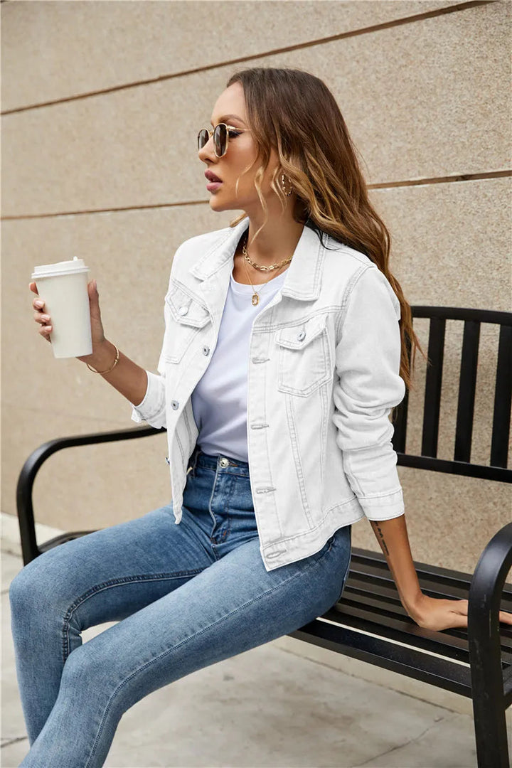 Stilla | Chic Jeansjakke Med Moderne Design