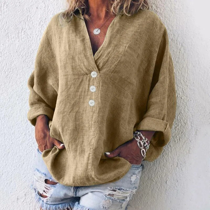 Stilla | Skjorte Bluse I Ibiza-stil