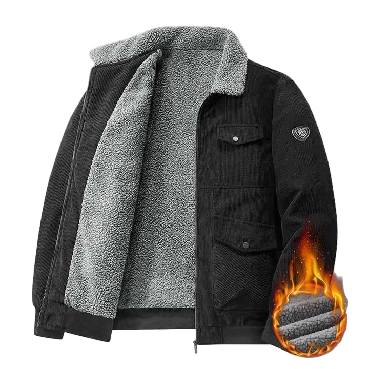 Stilla | Vinterjakke med Fleece-For - Mode Fritidsjakke til Kolde Dage