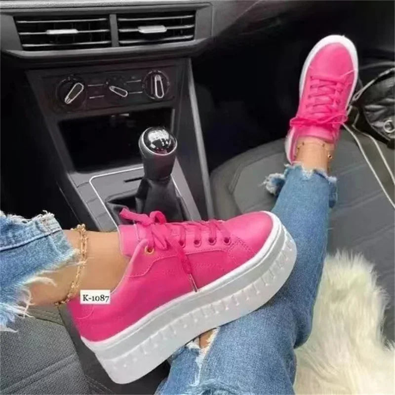 Stilla | Kvinders Casual Chunky Platform Sneakers