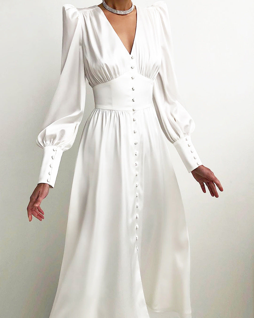 Skovae | Elegante satin kjoler