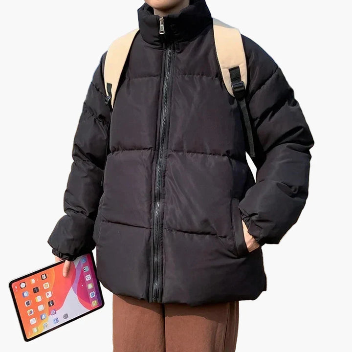 Stilla | Vinter Steppjakke I Den Lækre Streetwear Stil - Trendy Overgangsjakke til Hverdag & Fritid