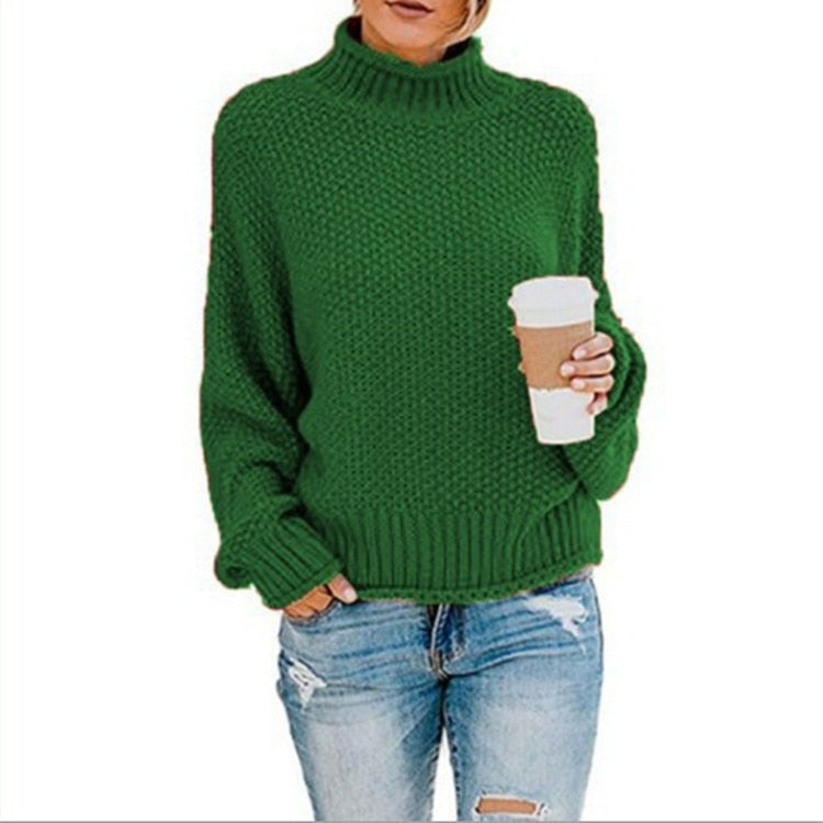 Stilla | Rullekrave Sweater Strikket