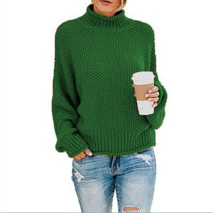 Stilla | Rullekrave Sweater Strikket