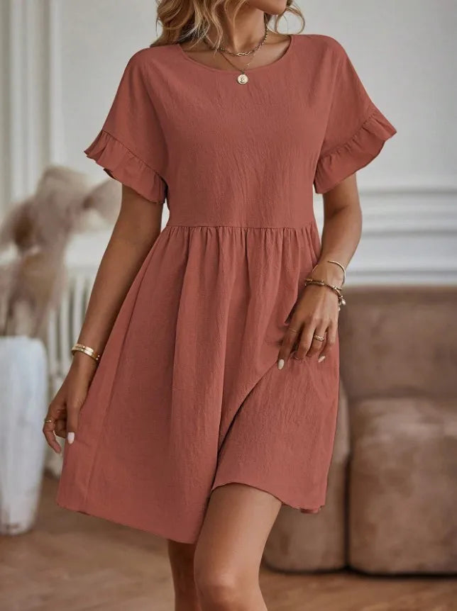 Stilla | Elegante A-linje Midi Kjole
