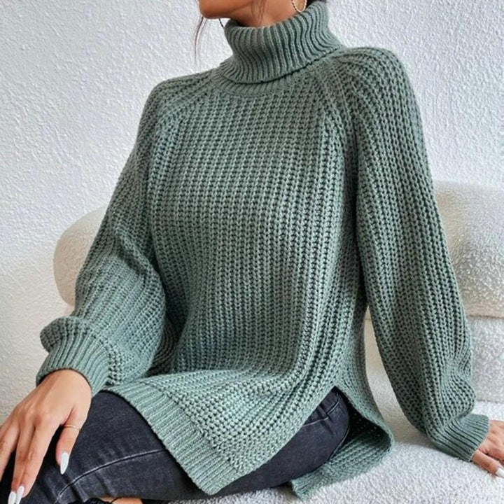 Stilla | Strikpullover Rullekrave Lange Ærmer Oversized Fit Blødt Chunky Knit