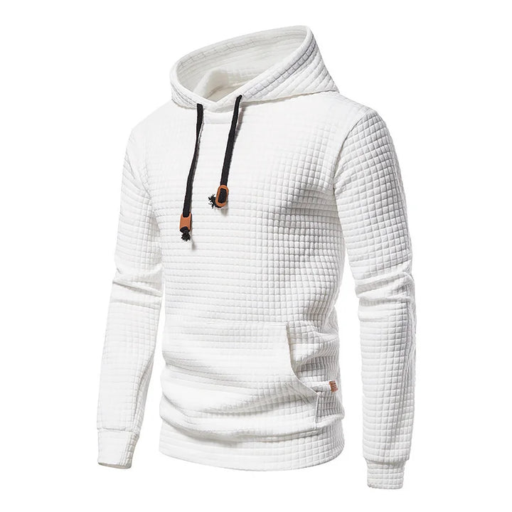Stilla | Herre Hættetrøje - Sommer Hoodie til Mænd med Struktur & Stil