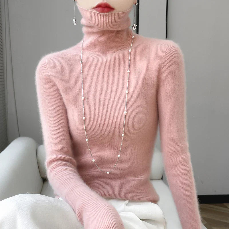Stilla | Rullekravepullover Af Uld