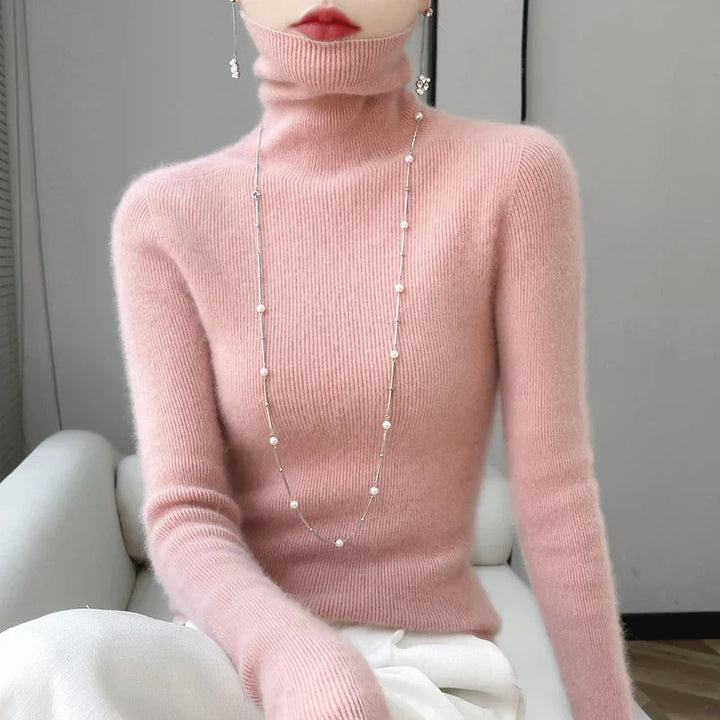 Stilla | Rullekravepullover Af Uld