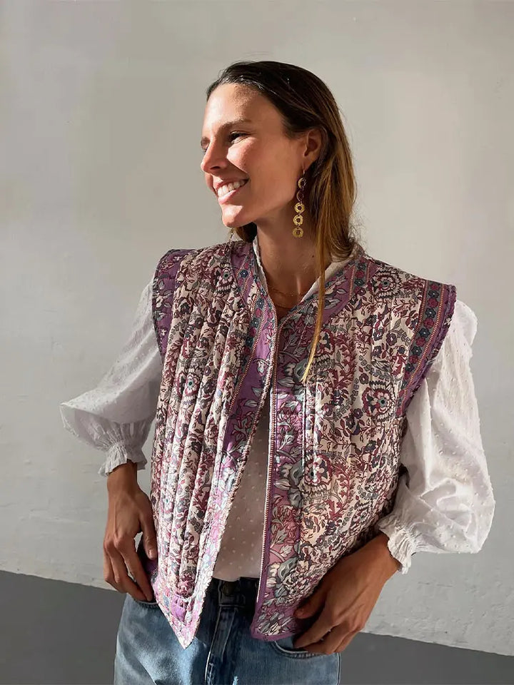 Stilla | Bohemian Trykt Vest