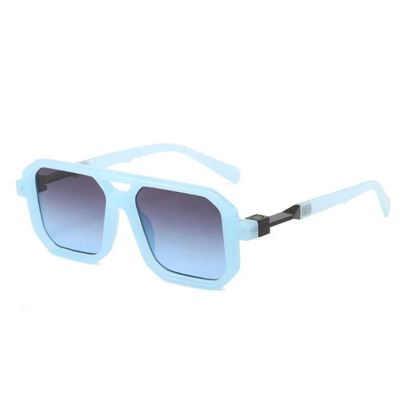 Skovae | Geometrisk Oversize Solbrille Moderne & Unik