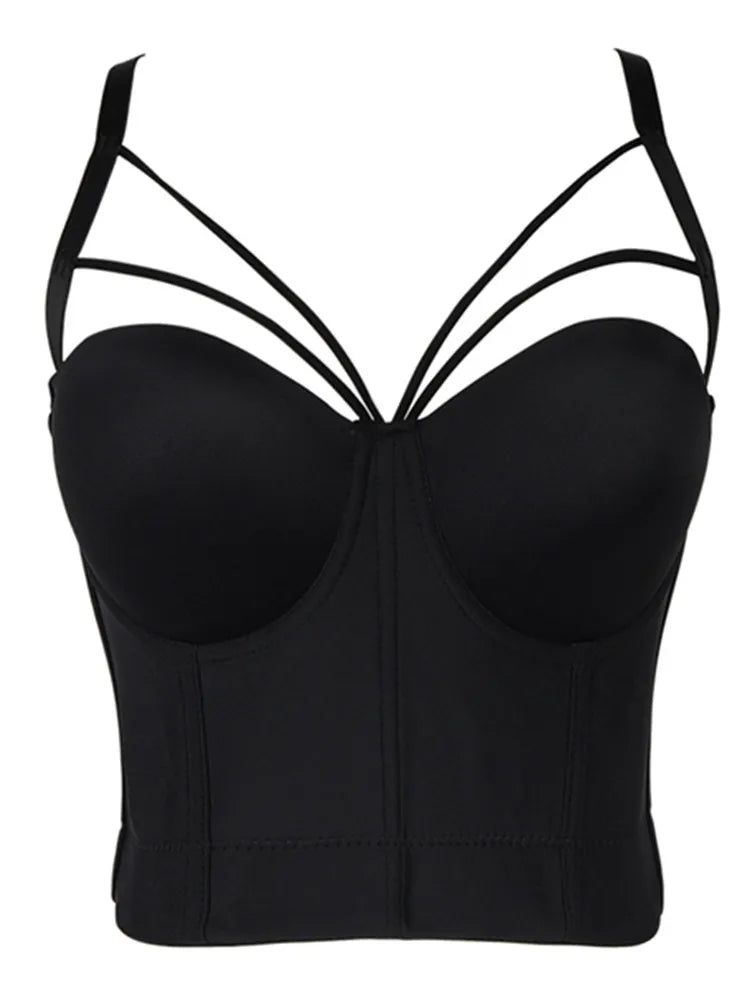 Skovae | 5 farver kvinder sexy designer sommer V-hals nude sort hvid rød rosa bomuld camisole toppe dame camis crop toppe
