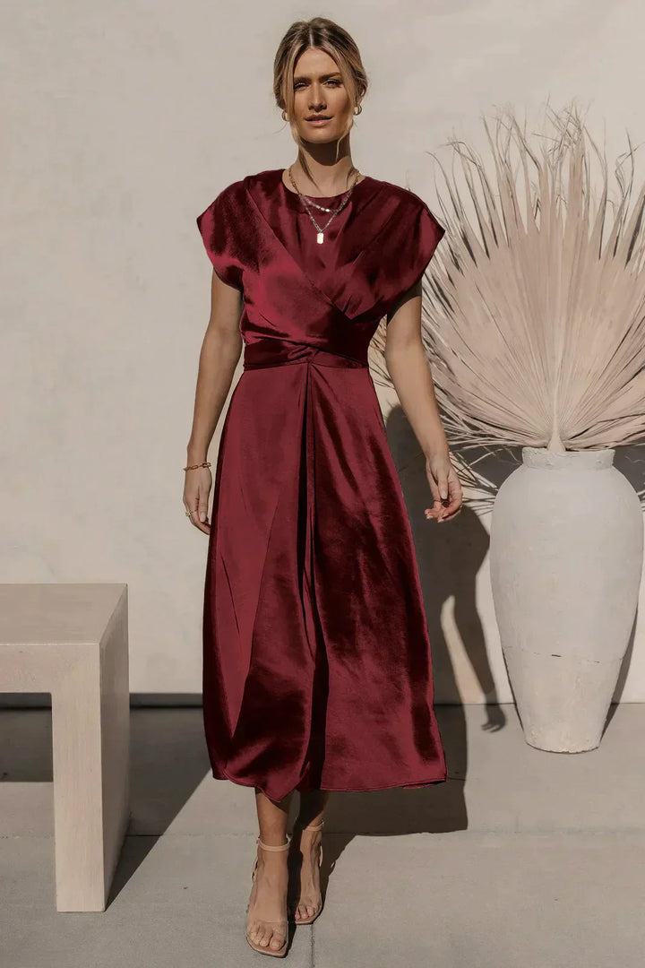 Stilla | Elegante Festkjole I Satin Silke