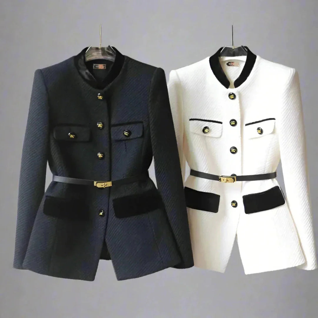 Stilla | Taljeret Blazer med Sneliværk