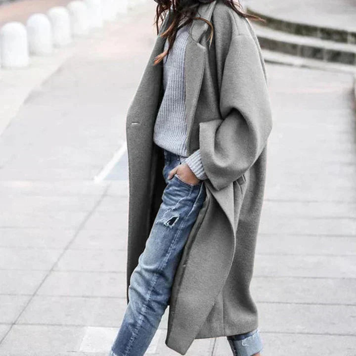 Stilla | Elegant uldfrakke