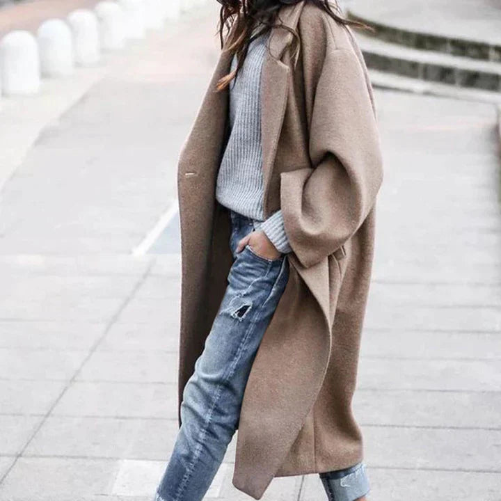 Stilla | Elegant uldfrakke