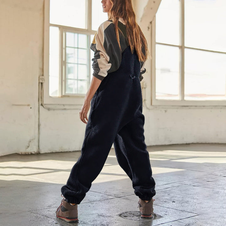 Stilla | Justerbar Sweatshirt-sæt I Stribet Velour