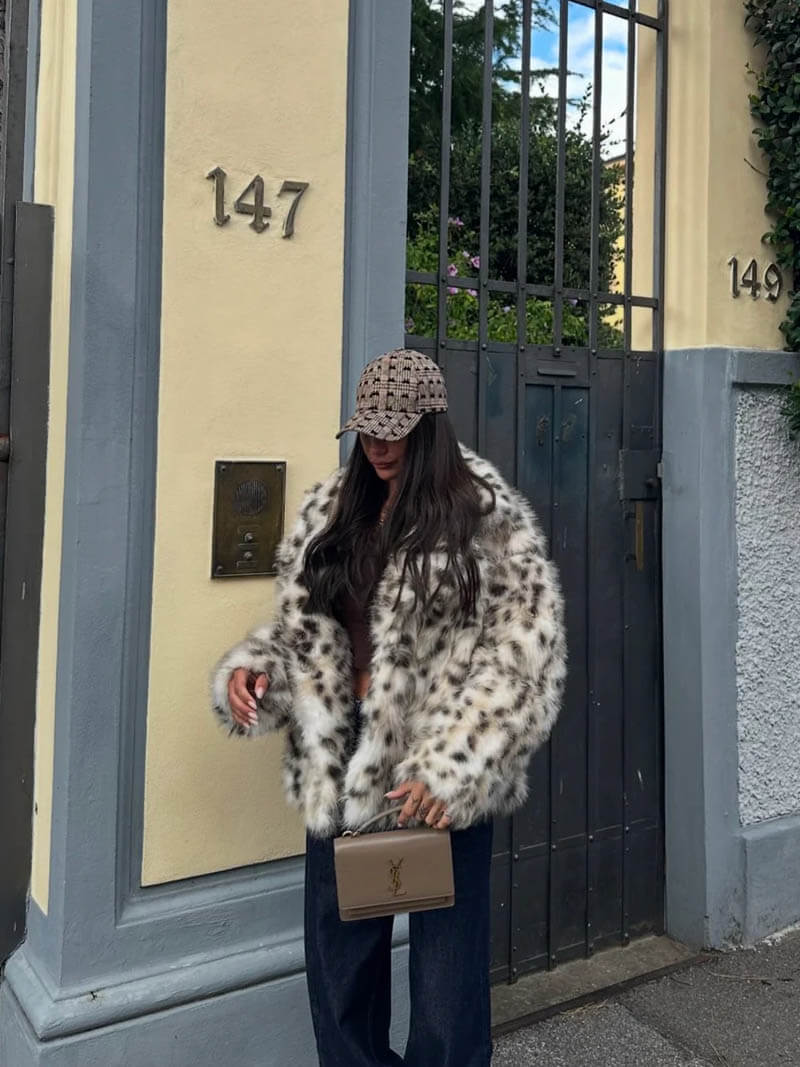 Stilla | Jakke Livia I Leopardhud