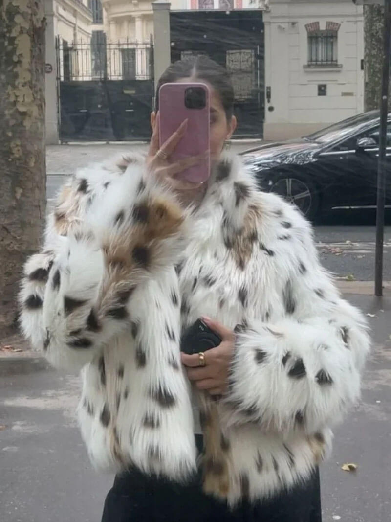 Stilla | Jakke Livia I Leopardhud