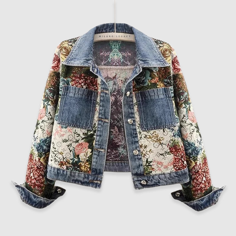 Stilla | Blossom Denim Jakke