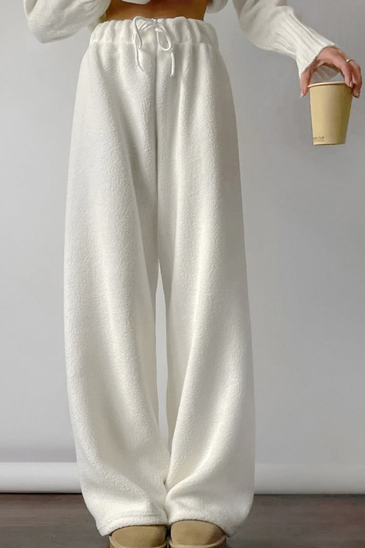 Stilla | Uni Bukser Af Fleece Med Elastisk Liv