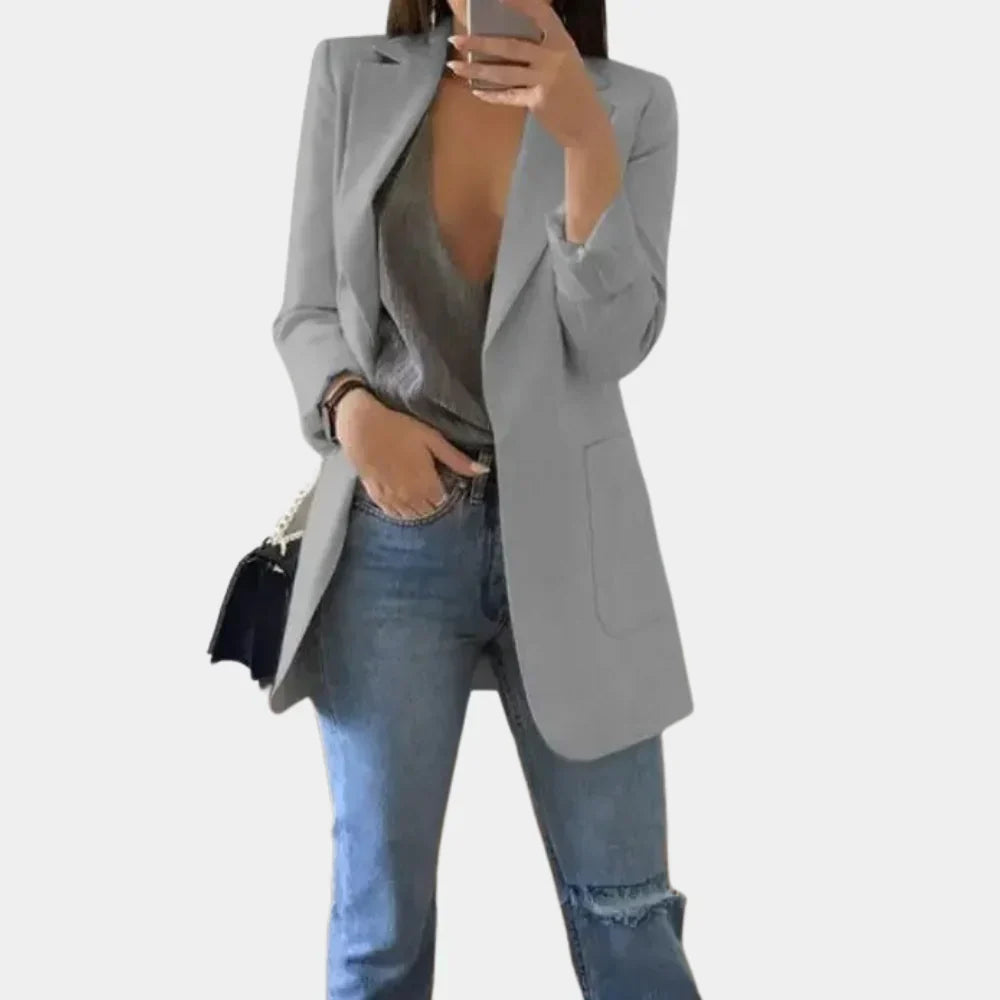 Stilla | Lang Slim Fit Blazer til Damer