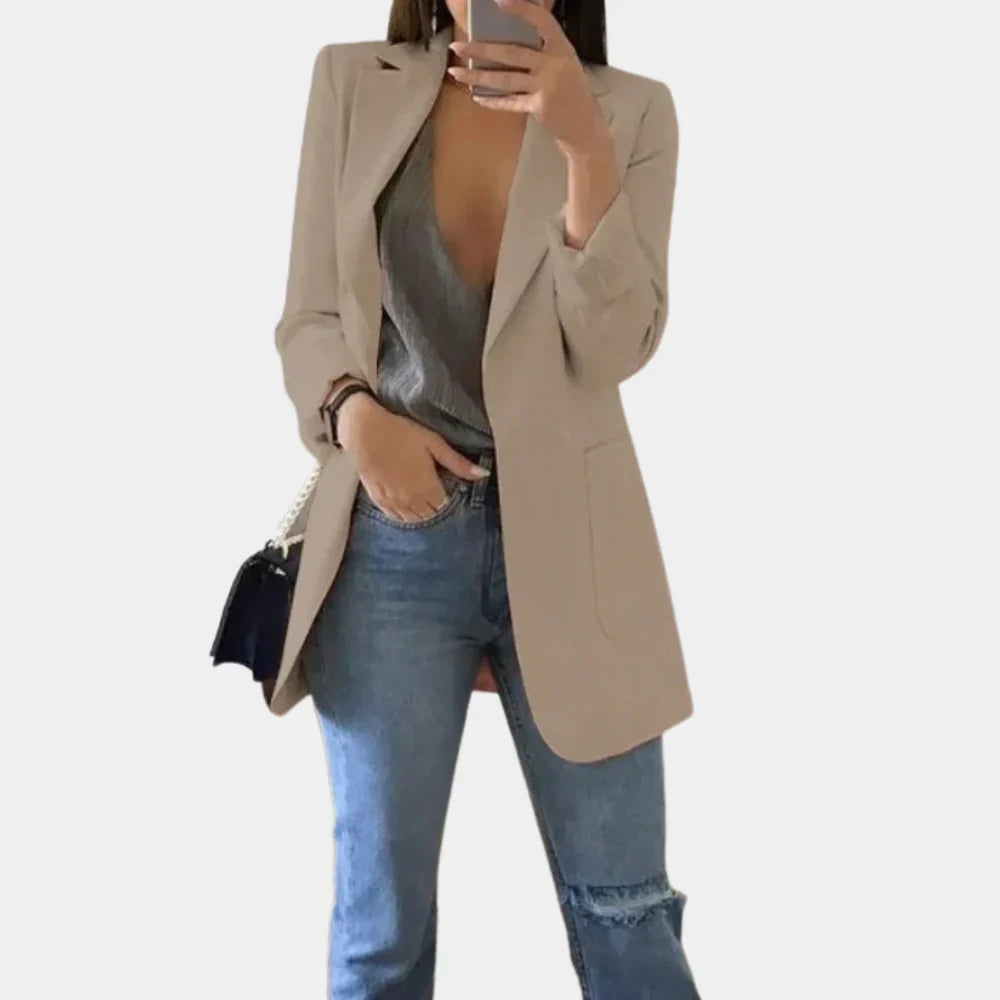 Stilla | Lang Slim Fit Blazer til Damer