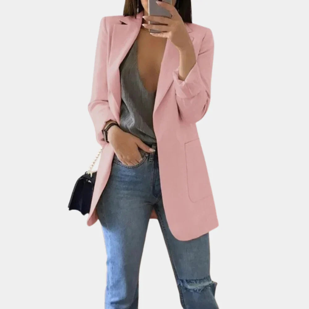 Stilla | Lang Slim Fit Blazer til Damer