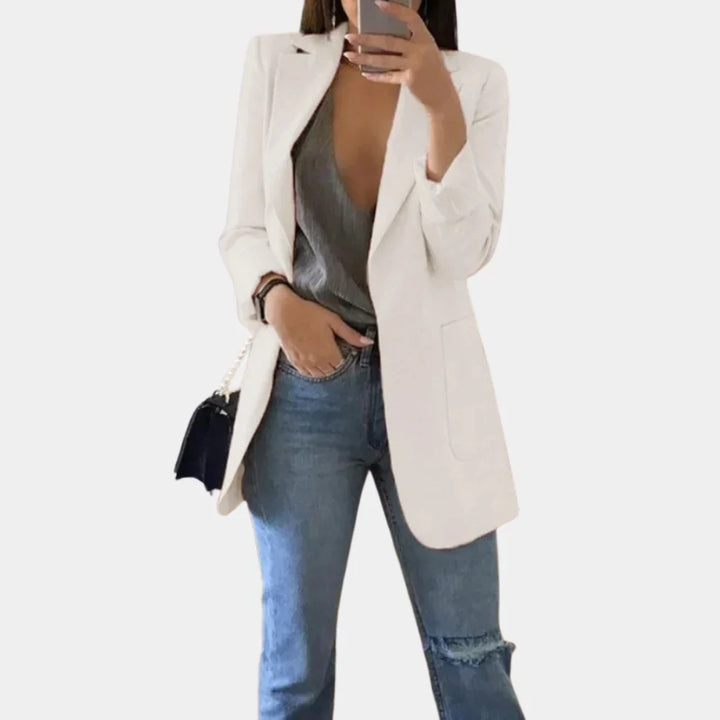 Stilla | Lang Slim Fit Blazer til Damer