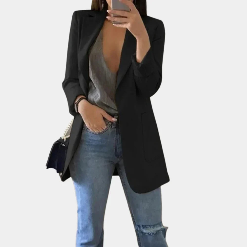 Stilla | Lang Slim Fit Blazer til Damer