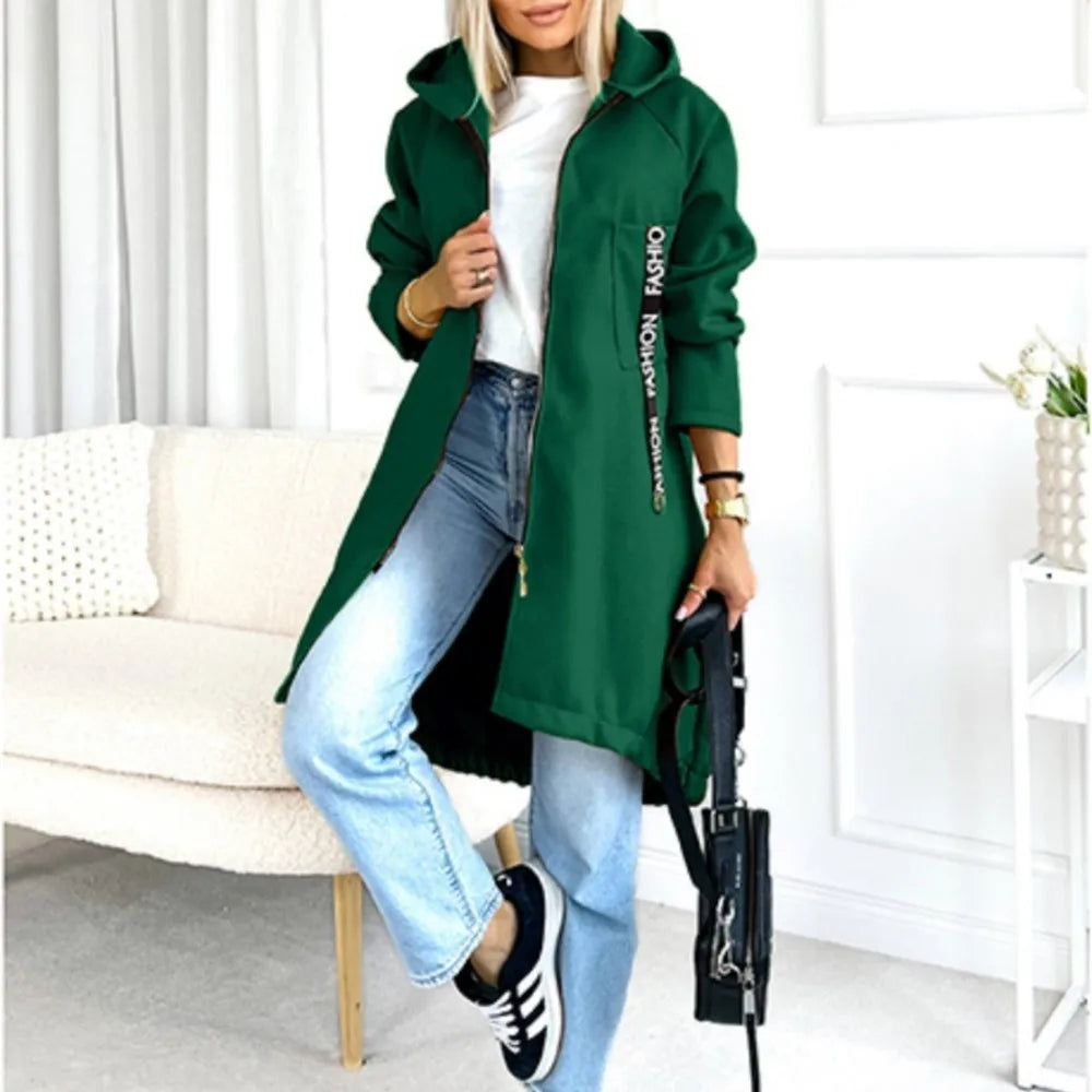 Stilla | Fleece Hoodie Jakke - Dame Vinterjakke