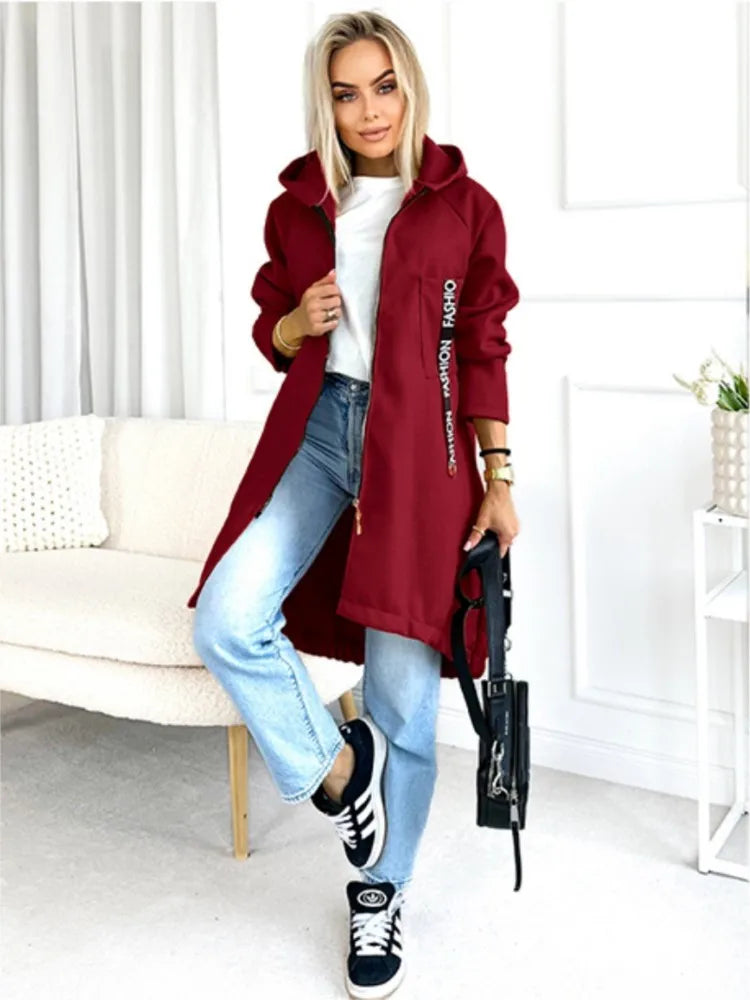Stilla | Fleece Hoodie Jakke - Dame Vinterjakke