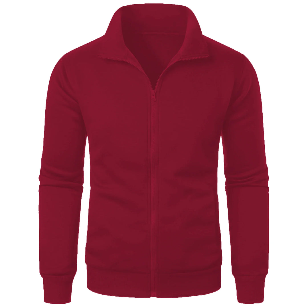 Stilla | Herre Hoodie med Stålkrave og Lynlås