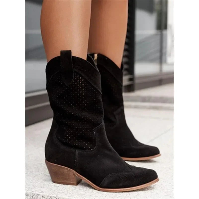 Stilla | Elegant Retro Westernstøvler