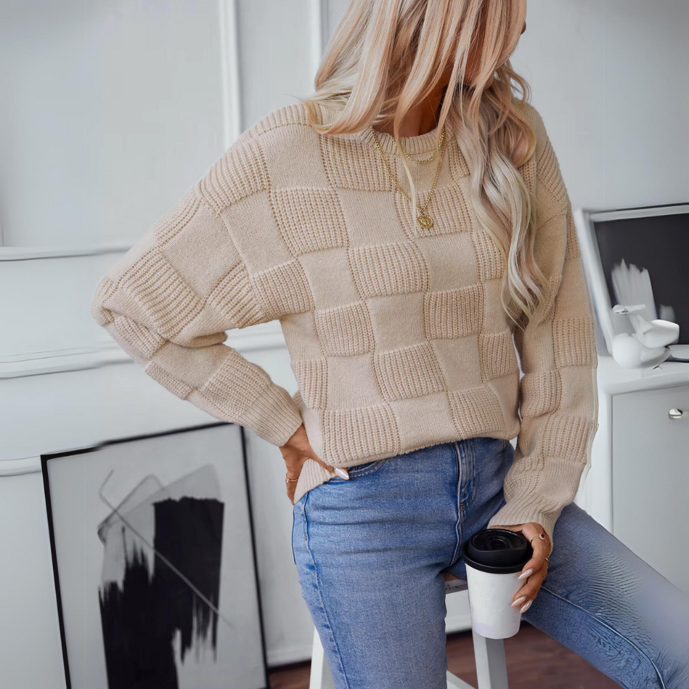 Stilla | Bred Skåret Pullover