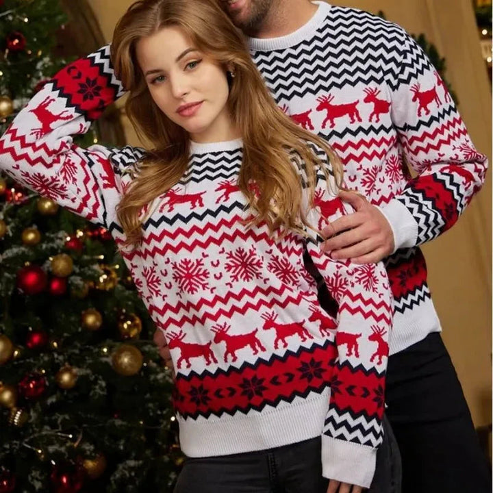 Stilla | Juletrøje - Unisex vintertrøje til par