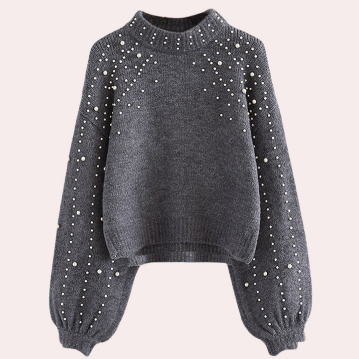 Stilla | Damebluse med Perler