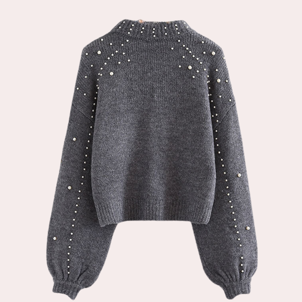 Stilla | Damebluse med Perler