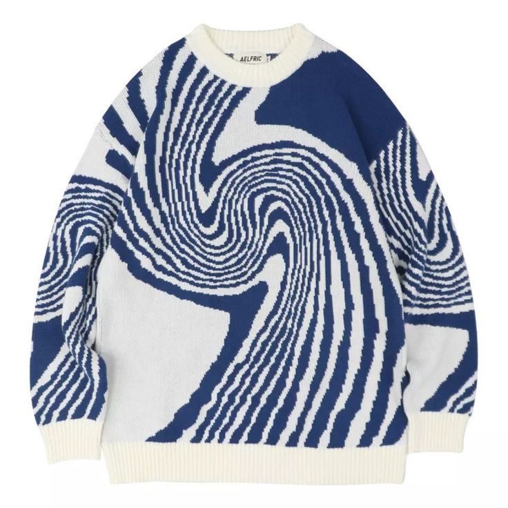 Stilla | Virvelmønster-trøje til trendy outfits
