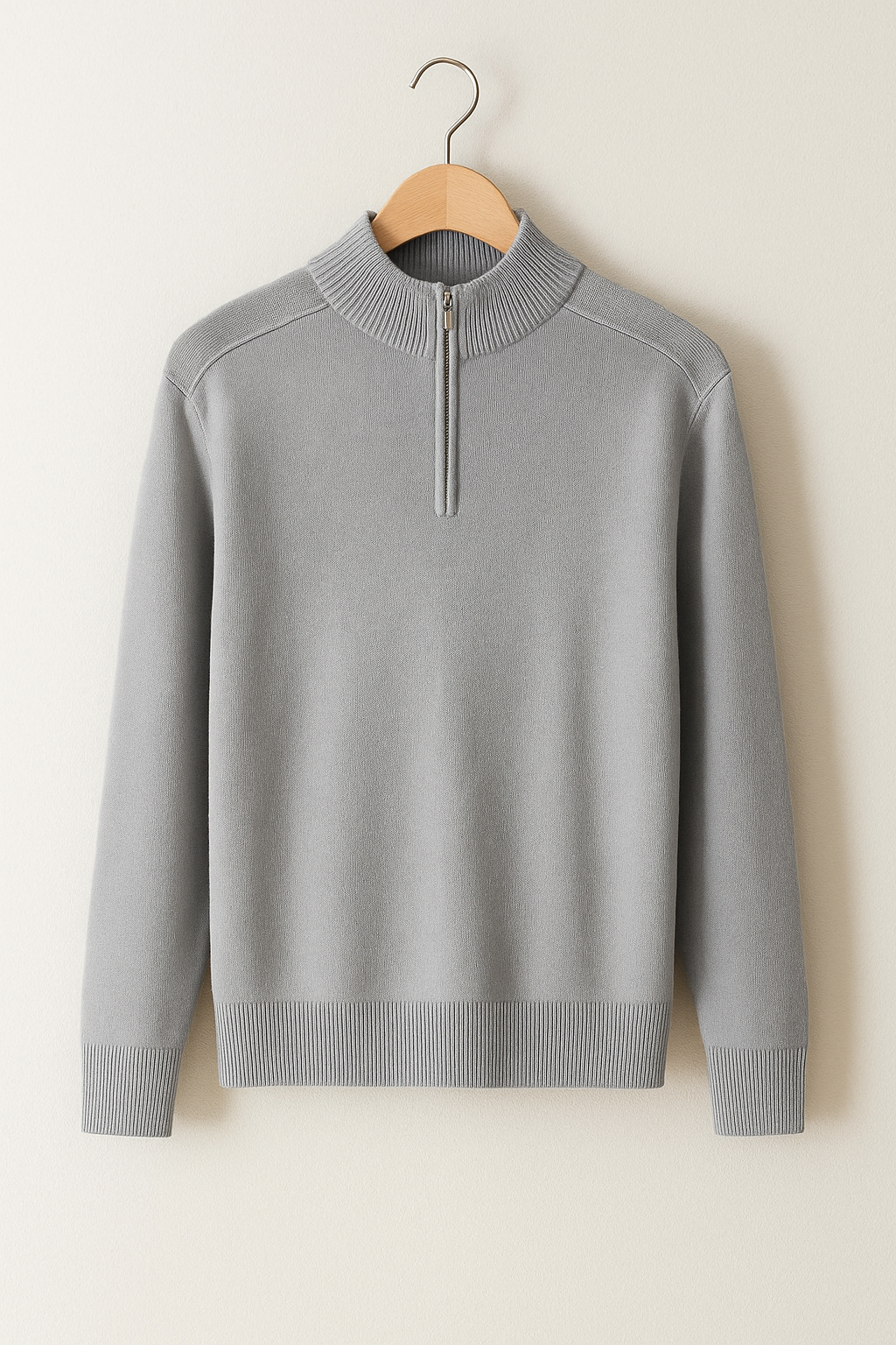 Stilla | Herres Halv-Zip og Høj Krave
