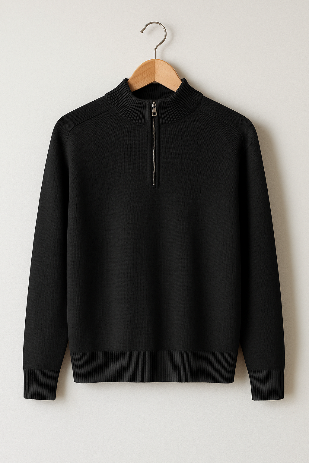 Stilla | Herres Halv-Zip og Høj Krave