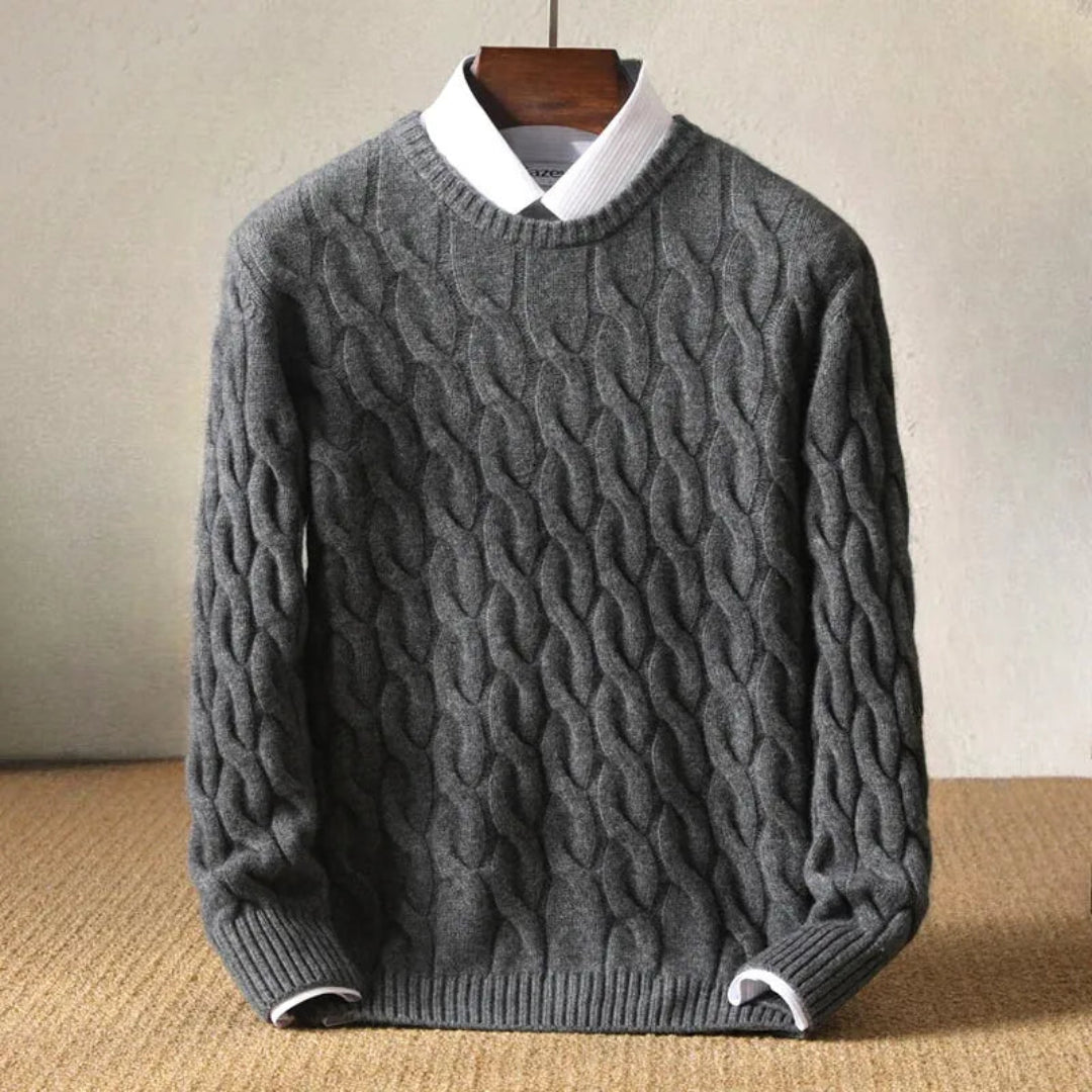 Stilla | Herre med Kabelstrikdesign