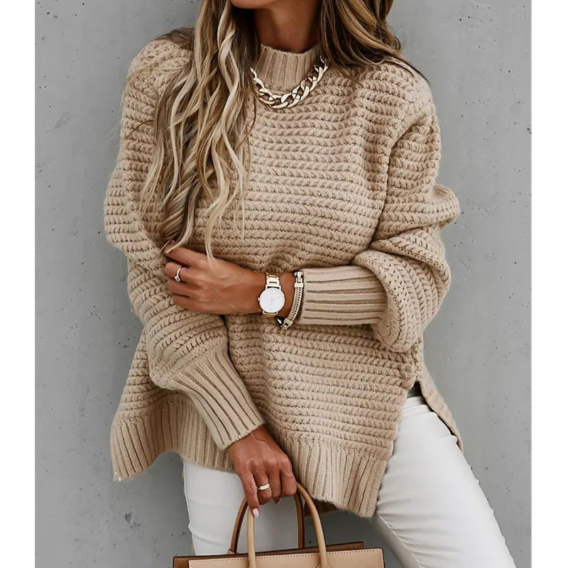 Stilla | Pullover med slidsstrik