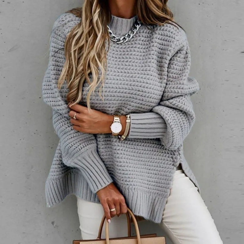 Stilla | Pullover med slidsstrik