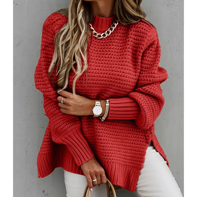 Stilla | Pullover med slidsstrik