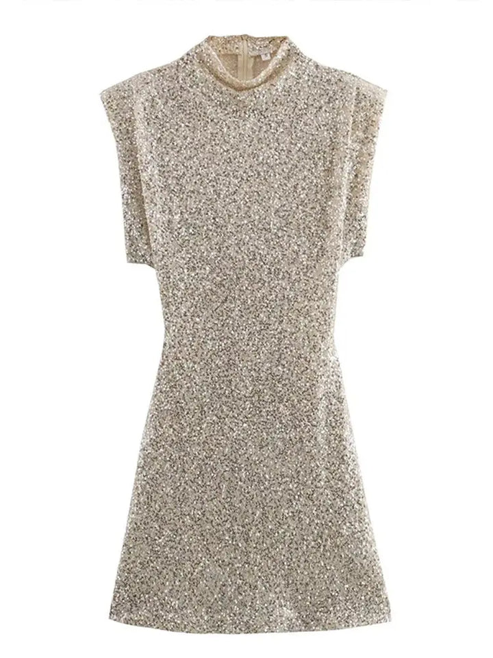 Stilla | Robe mini glitrende fra ModeGlamour