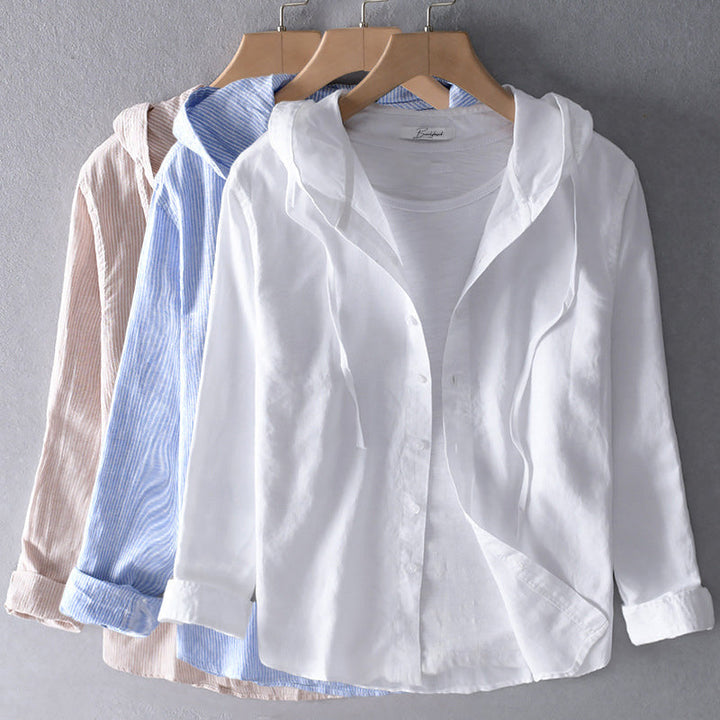 Stilla | Åndbar Linned Bluse