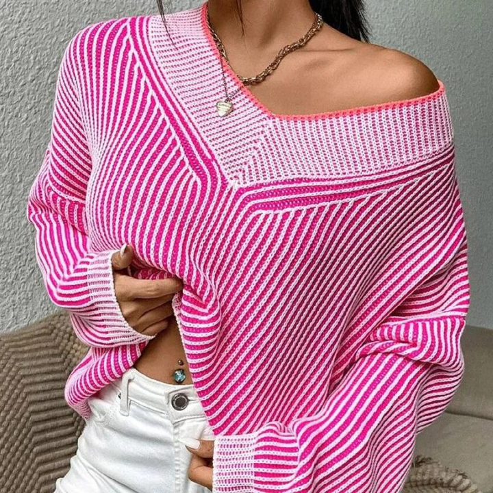 Stilla | Rillede Sweater til Damer